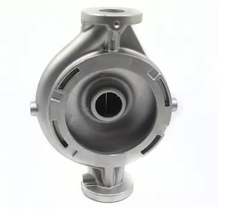 Ermüdungsbeständige, leckagefreie, präzisionsgefertigte Hydraulikpumpengehäuse aus Harzsand, duktilem Eisen, Ventilkörper für Hochdruckregelung ohne innere Porosität