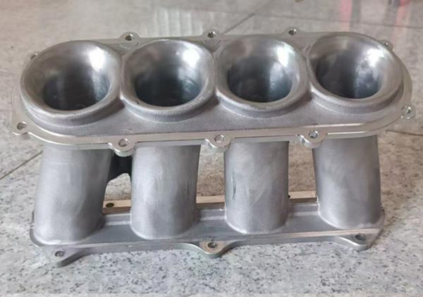 Cast aluminum exhaust pipes